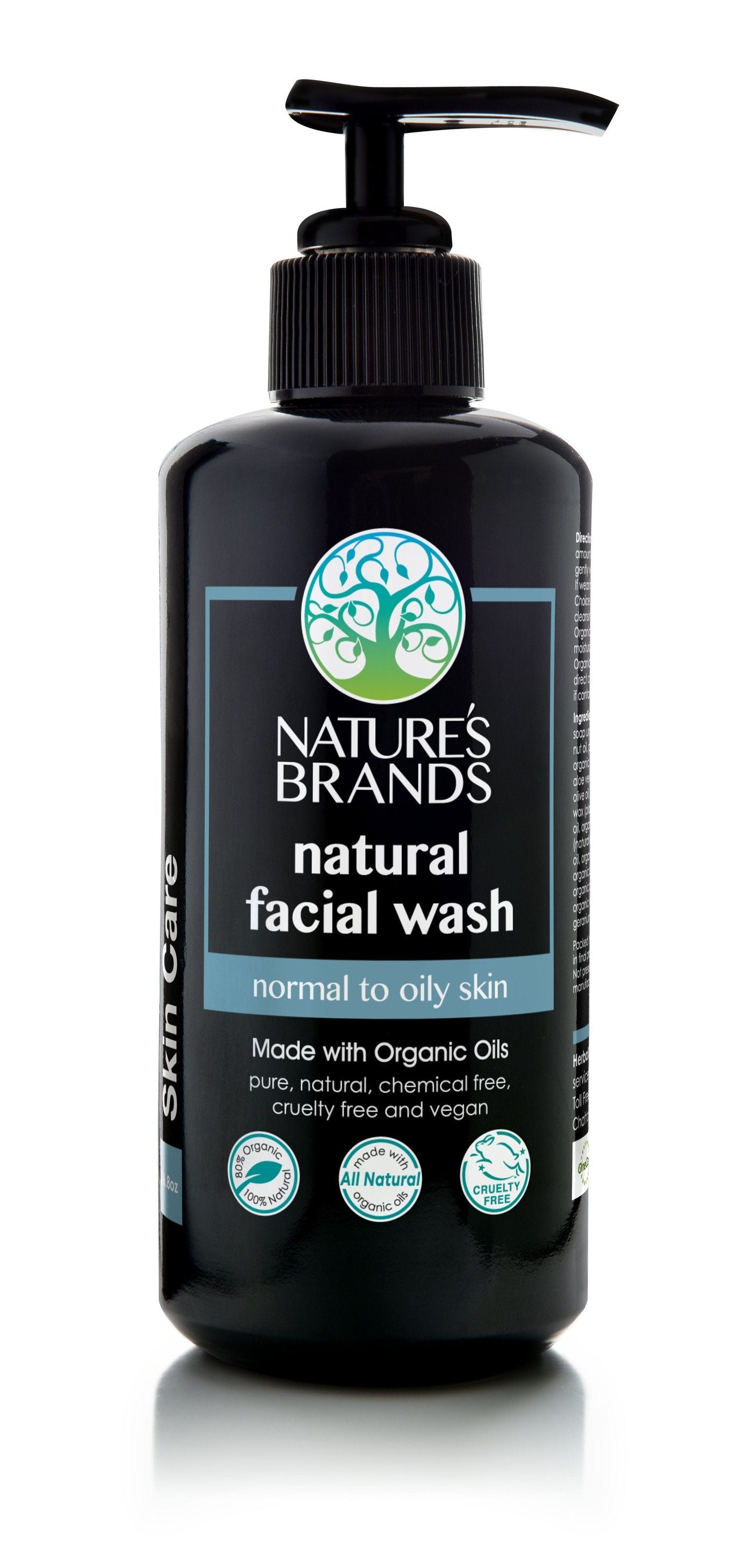 Herbal Choice Mari Natural Facial Wash; Made with Organic