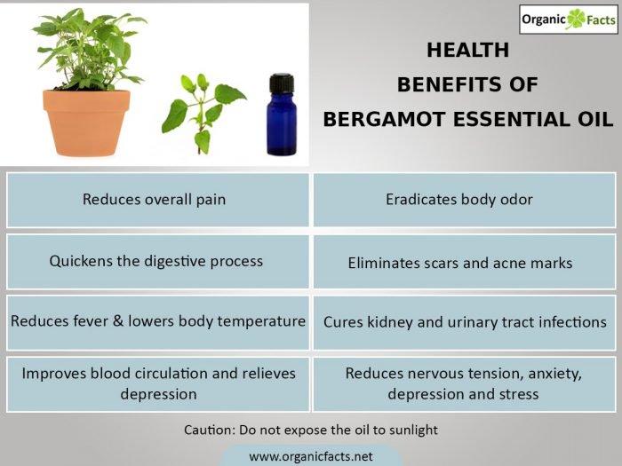 Herbal Choice Mari Organic Bergamot Essential Oil; 0.3floz Glass